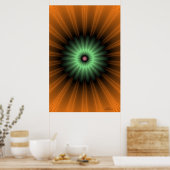 創生フラクタル ポスター (キッチン)