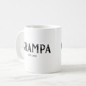創立年ジジイ コーヒーマグカップ (正面左)