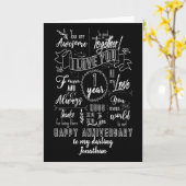 創立1周年記念カルクボード カード (黄色い花)