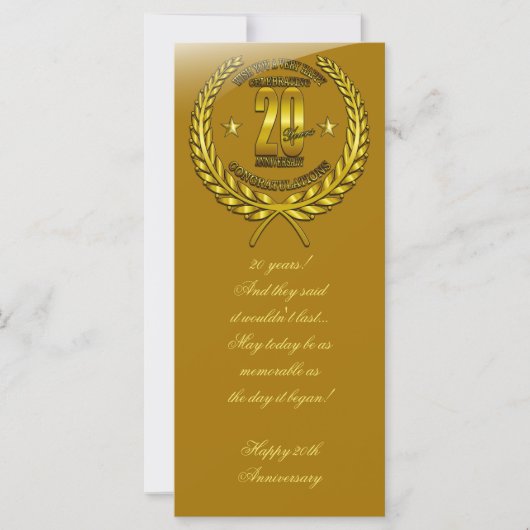 創立20周年おめでとう (正面)