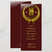 創立20周年おめでとう (正面/裏面)