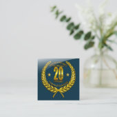 創立20周年おめでとう エンクロージャーカード (スタンド正面)