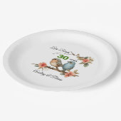 創立30周年パーソナライズされた ペーパープレート (アングル)