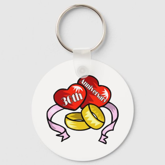 創立30周年 キーホルダー (正面)