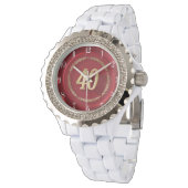 創立40周年記念レッドワックスシール 腕時計 (アングル)