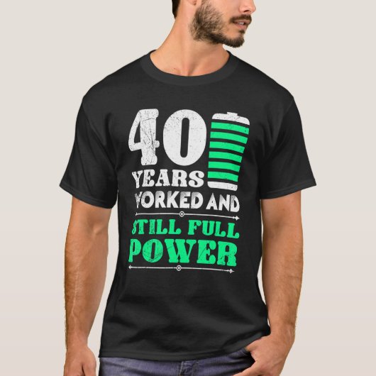創立40周年記念 Tシャツ (正面)