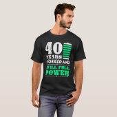 創立40周年記念 Tシャツ (正面フル)