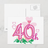 創立40周年 ポストカード (正面/裏面)