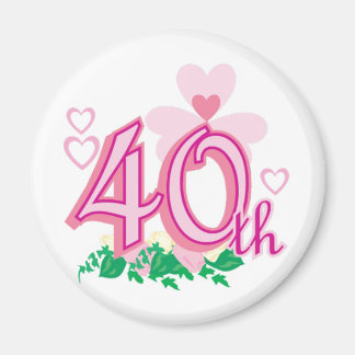 創立40周年 マグネット