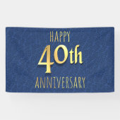 創立40周年 横断幕 (横)