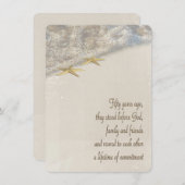 創立50周年を願う 招待状 (正面/裏面)