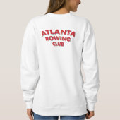 創立50周年女性用スウェットシャツ スウェットシャツ (裏面)