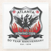 創立50周年記念ガラスコースター ガラスコースター (正面)