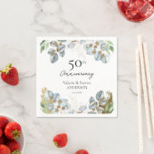 創立50周年記念植樹ナプキンス スタンダードカクテルナプキン (インサイチュ)