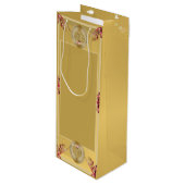 創立50周年記念結婚抱き枕 ワインギフトバッグ (正面アングル)