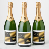 創立50周年記念食品ラベルセット スパークリングワインラベル (ボトル)