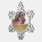 創立50周年記念 スノーフレークピューターオーナメント (右)