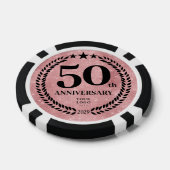 創立50周年記念 Pink Business ポーカーチップ (シングル)