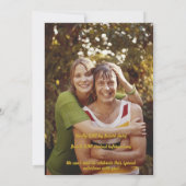 創立50周年 招待状 (裏面)