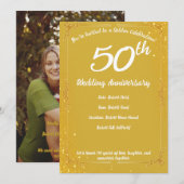 創立50周年 招待状 (正面/裏面)