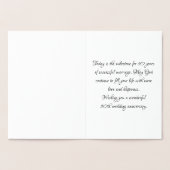 創立50周年 箔カード (内部)