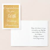 創立50周年 箔カード (ディスプレー)