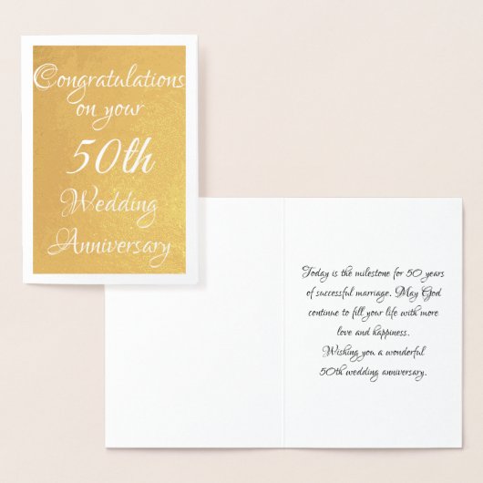 創立50周年 箔カード (ディスプレー)