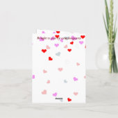 創立7周年記念羊毛銅 カード (裏面)