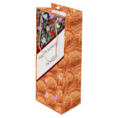 創立7周年記念羊毛銅 ワインギフトバッグ (正面アングル)