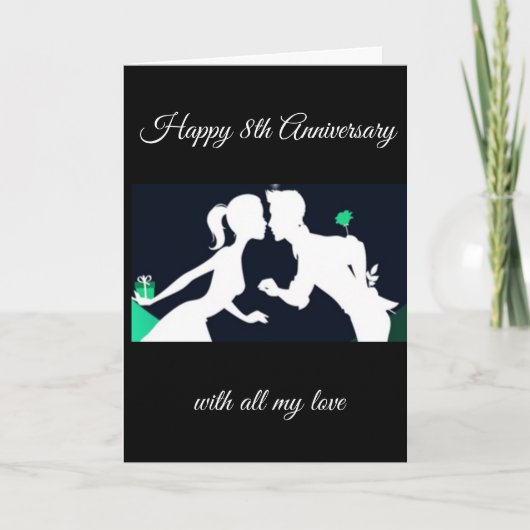 ***創立8周年記念*** カード (正面)