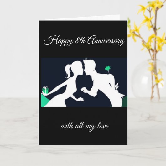 ***創立8周年記念*** カード (黄色い花)