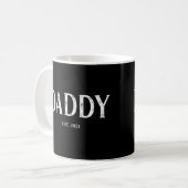創立〇〇年 Daddy コーヒーマグカップ (正面左)