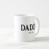 創立〇〇年 Daddy コーヒーマグカップ (正面右)