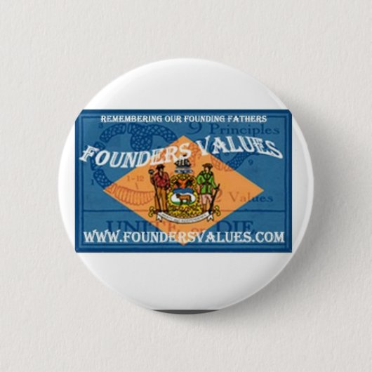 創設者の価値円形ボタン 缶バッジ (正面)
