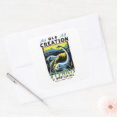 創造として古い~梅毒は今や治癒できる スクエアシール (封筒)