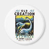 創造として古い～梅毒は今や治癒できる マグネット (正面)