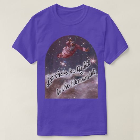 創造と科学クリエーターの神とカリナ・ネ Tシャツ (デザイン正面)