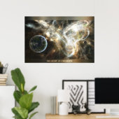 創造の光 ポスター (ホームオフィス)