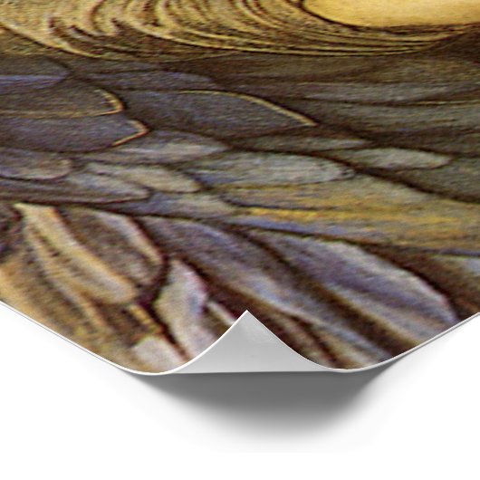 創造の日、Burne Jonesによる初日 ポスター (角)