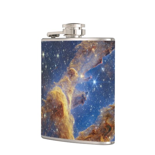 創造の柱はTレックス フラスク (左)