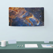 創造の柱はTレックス 横断幕 (トレードショー)