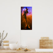 創造の柱イーグル星雲宇宙像 ポスター (キッチン)