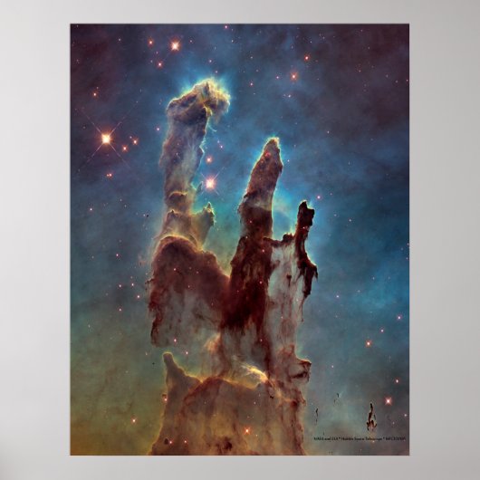 創造の柱プリントポスター ポスター (正面)