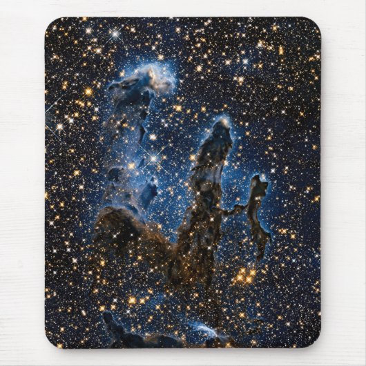 創造の柱・わし星雲・近赤外線 マウスパッド (正面)