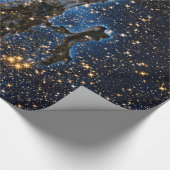 創造の柱・わし星雲・近赤外線 ラッピングペーパー (角)
