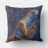 創造の柱　イーグル星雲　ウェッブ望遠鏡 クッション (裏面)