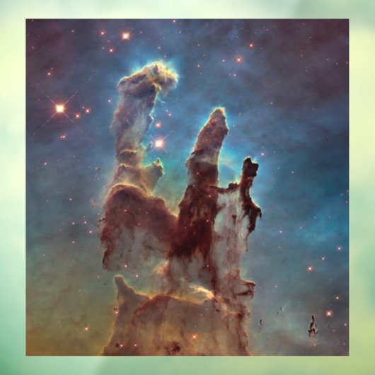 創造の柱、イーグル星雲 ハッブル宇宙望遠鏡 ウィンドウサイン (シート3)