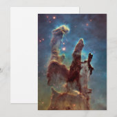 創造の柱、イーグル星雲 ハッブル宇宙望遠鏡 シーズンカード (正面/裏面)