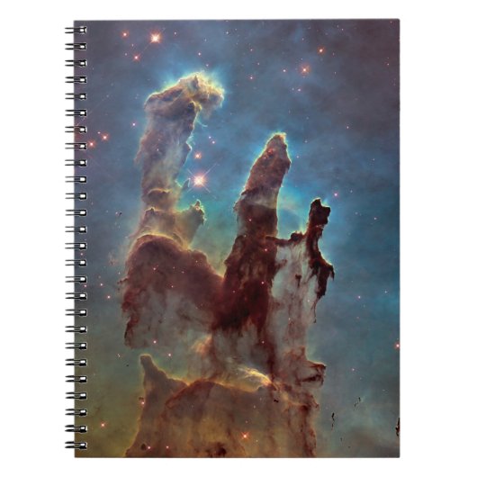 創造の柱、イーグル星雲 ハッブル宇宙望遠鏡 ノートブック (正面)