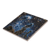 創造の柱 イーグル星雲 近赤外線 タイル (側面)